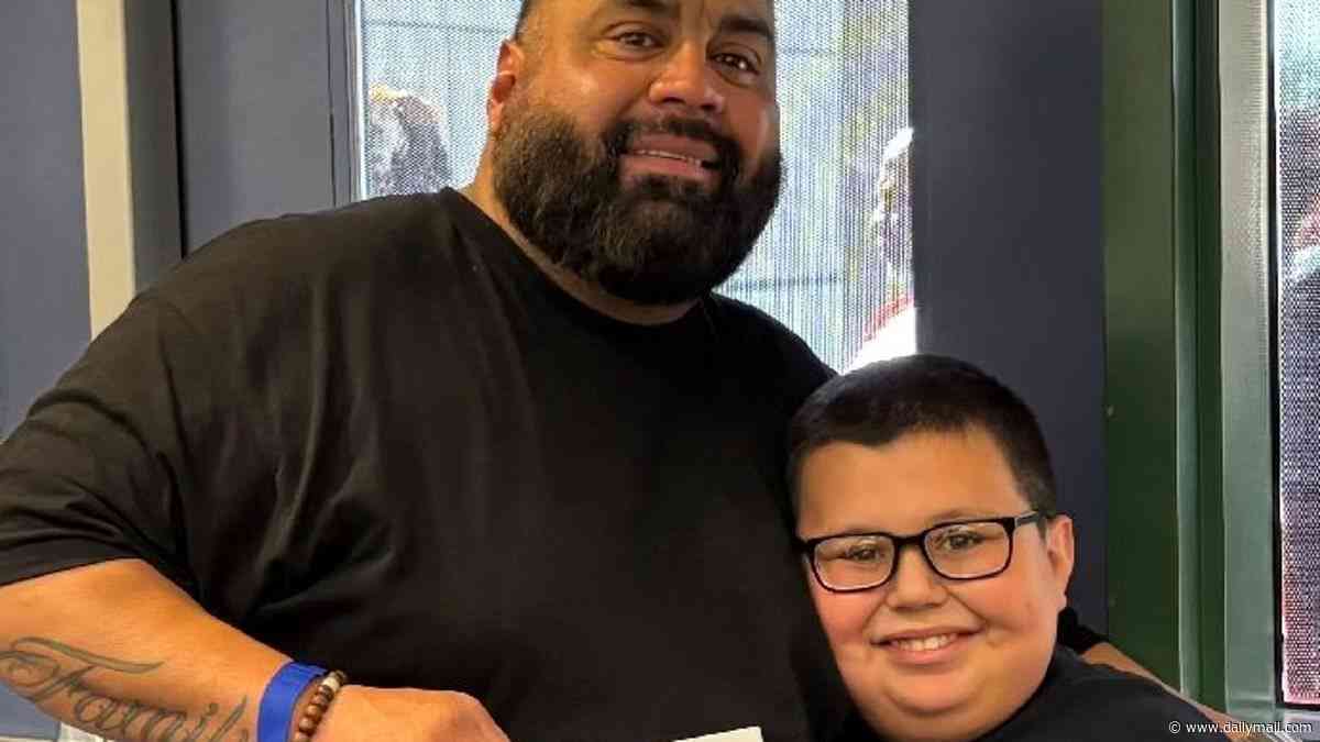 Heartbroken family pick up the pieces after beloved father and son, 10, are crushed to death in horror crash with fire truck