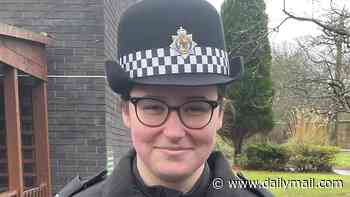 Floral tributes are left for 'dedicated' police officer, 19, killed after being struck by car while attending crash scene