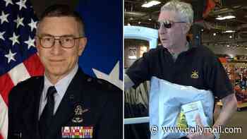 New photo of missing UFO-linked Air Force general just hours before he vanished reveals mysterious package