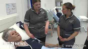 College opens lifelike hospital training ward
