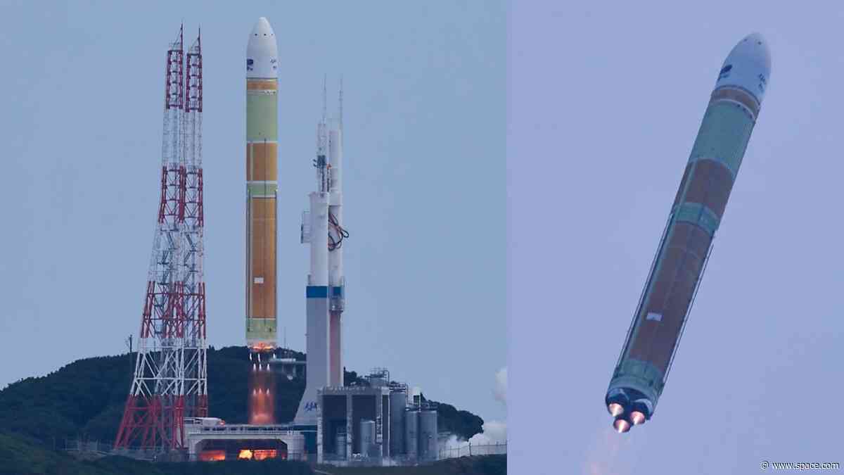 Japan's H3 rocket bounces back from failure with successful return to flight launch carrying 6 satellites