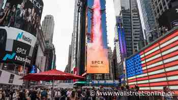 Erster Handelstag ein Erfolg!: SpaceX-Aktie knallt fast 20 Prozent hoch – und Musk wird Trillionär
