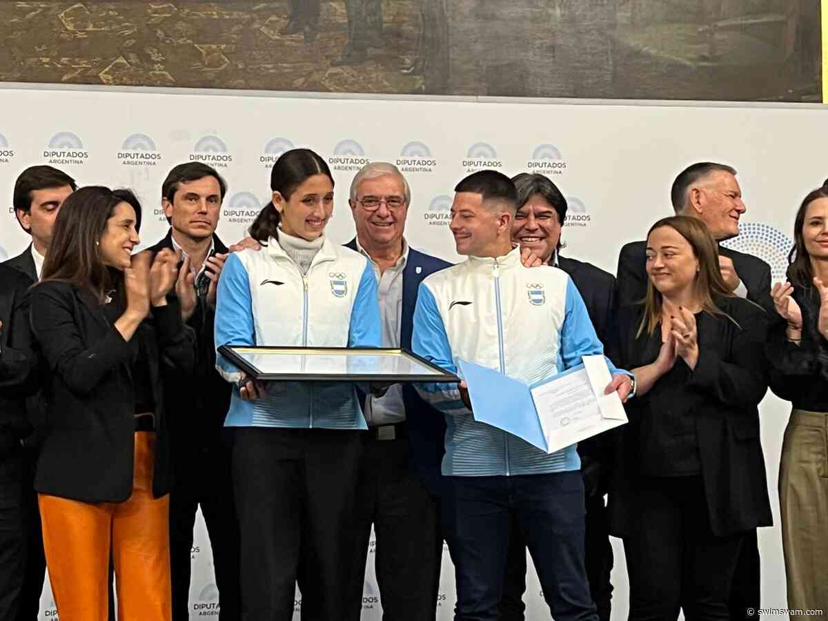 Agostina Hein Brought to Argentine Congress to Receive “Malvinas” (Falkland Islands) Award