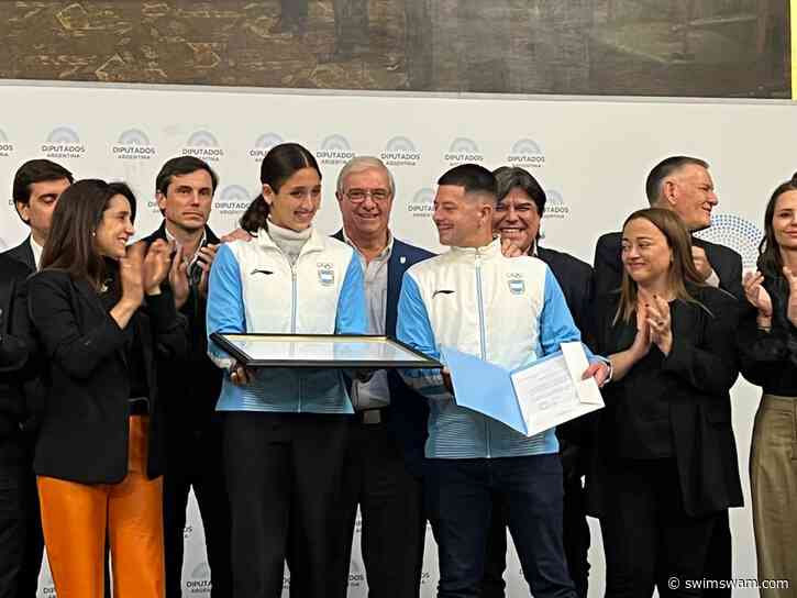 Agostina Hein Brought to Argentine Congress to Receive “Malvinas” (Falkland Islands) Award