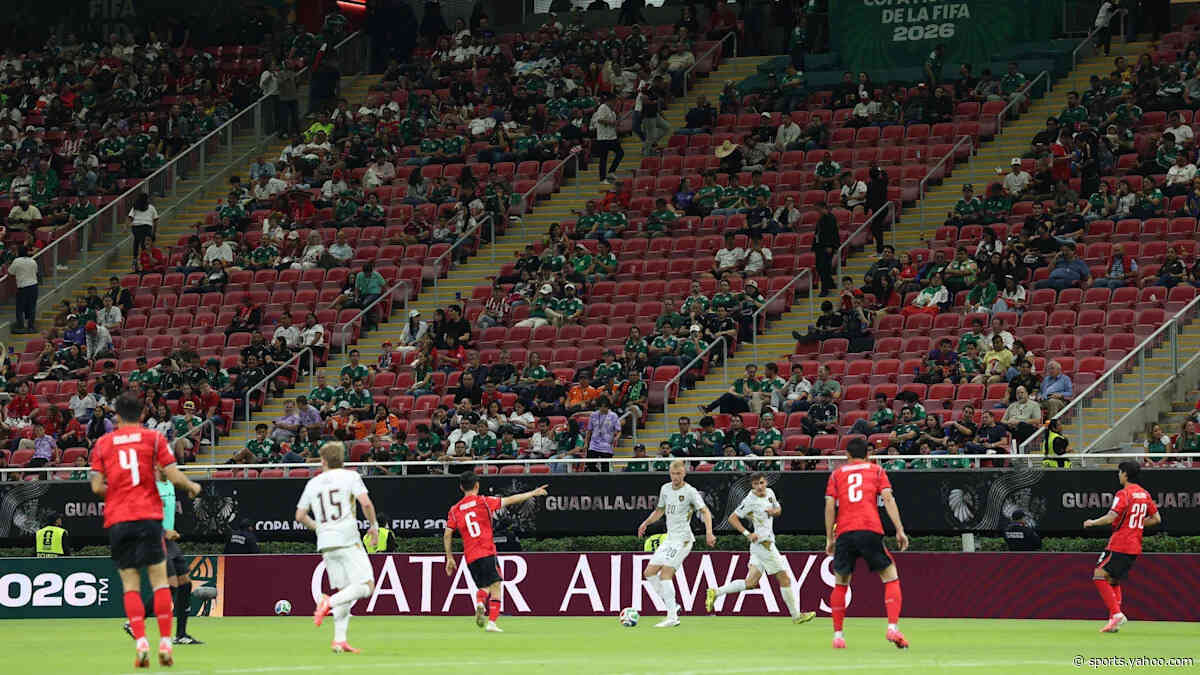 Fans on concourses instead of in seats, claims Fifa