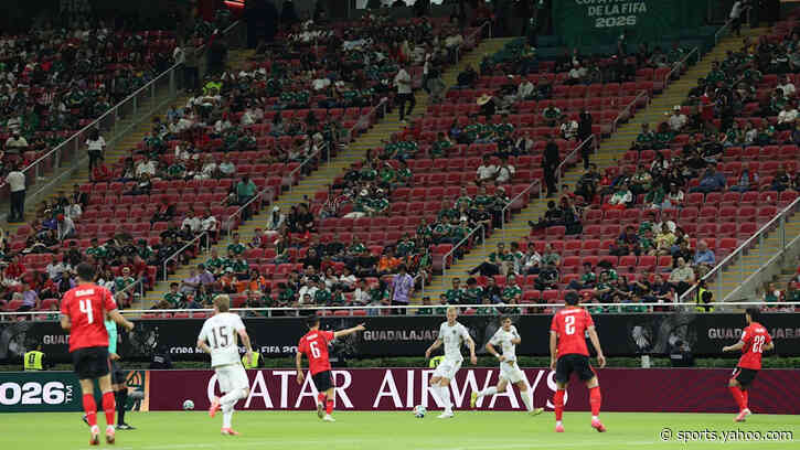 Fans on concourses instead of in seats, claims Fifa