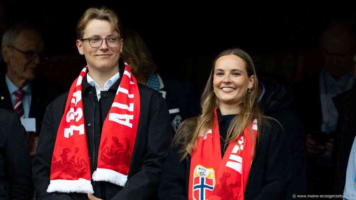 Prinzessin Ingrid & Prinz Sverre unterstützen Fußballerinnen
