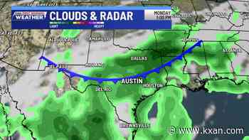 Spotty shower Saturday then downpours and storms return