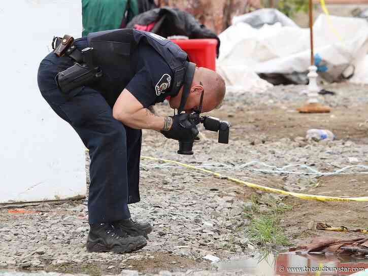 Sudbury police: Fire at homeless encampment being treated as murder