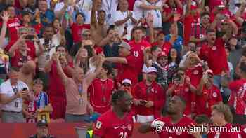 Canadian fans roar for home team historic point