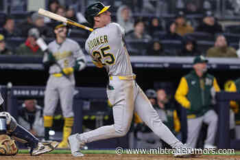 Athletics Place Brent Rooker On IL, Reinstate Jacob Wilson