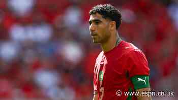 Hakimi 'ready' to limit impact of Brazil's Viníciu...