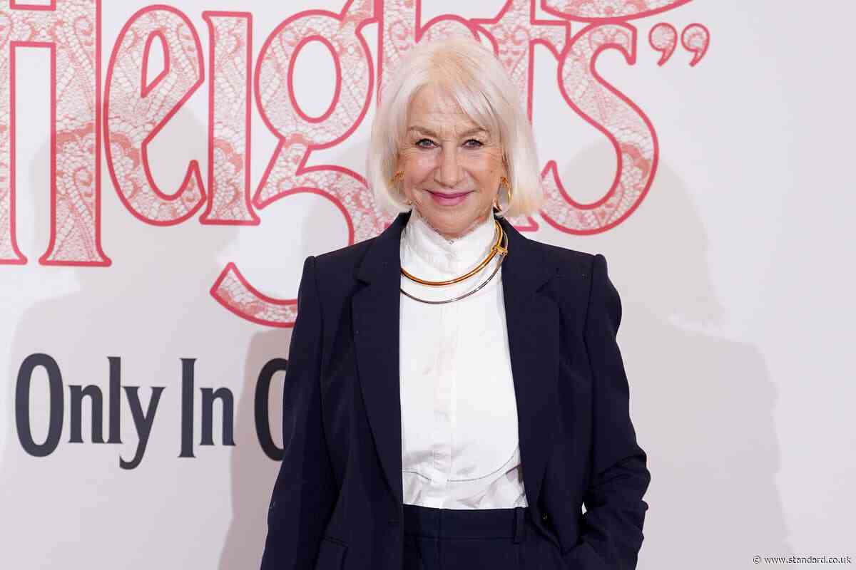 Dame Helen Mirren made Companion of Honour in King’s Birthday Honours