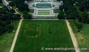 Feds investigating '8647' markings on the grass of the National Mall
