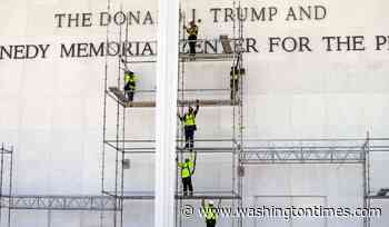 Judge rejects bid to keep Trump's name on Kennedy Center