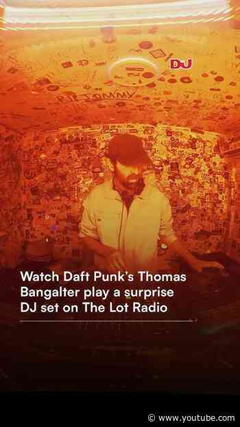 Daft Punk's Thomas Bangalter just did a surprise DJ set!