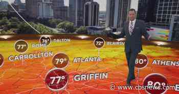 Dangerously high temperatures rising across Georgia before rain returns