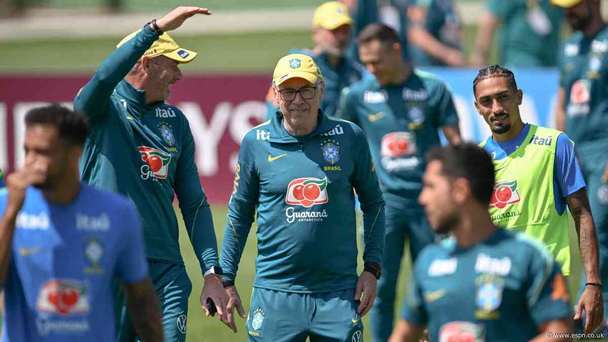 Ancelotti: 'Beautiful moment' to lead Brazil at WC...