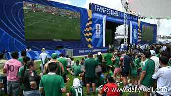Fresh World Cup chaos as multiple visitors are rushed to hospital on first day of Houston fan festival