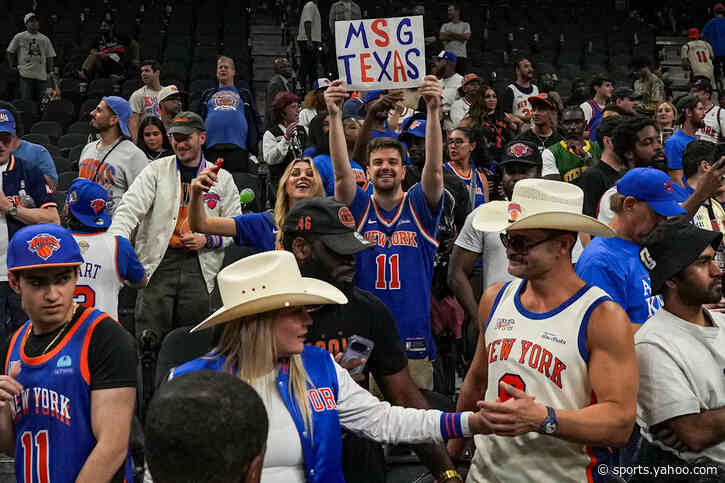 Nearly 50% of tickets for Knicks Game 5 in San Antonio purchased by NY, NJ fans