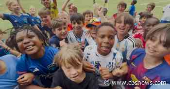 Kids show off their soccer skills ahead of Atlanta's World Cup games