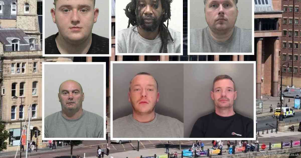 Names and faces of North East attackers who used weapons to cause horrific injuries to their victims