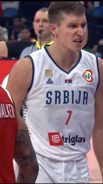 This Bogdanovic performance will be remembered forever 🤯🇷🇸 #FIBAWC