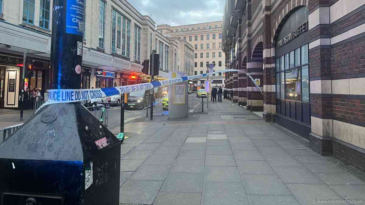Liverpool city centre street cordoned off due to police incident - recap