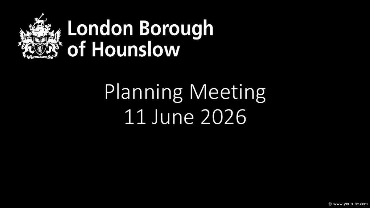 Planning Meeting 11th June 2026