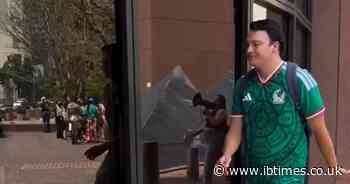 'Be Ashamed': ICE Agent Confronted After Leaving Federal Building in Mexico World Cup Jersey