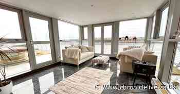 Inside the North Shields riverside penthouse with stunning views over the Tyne