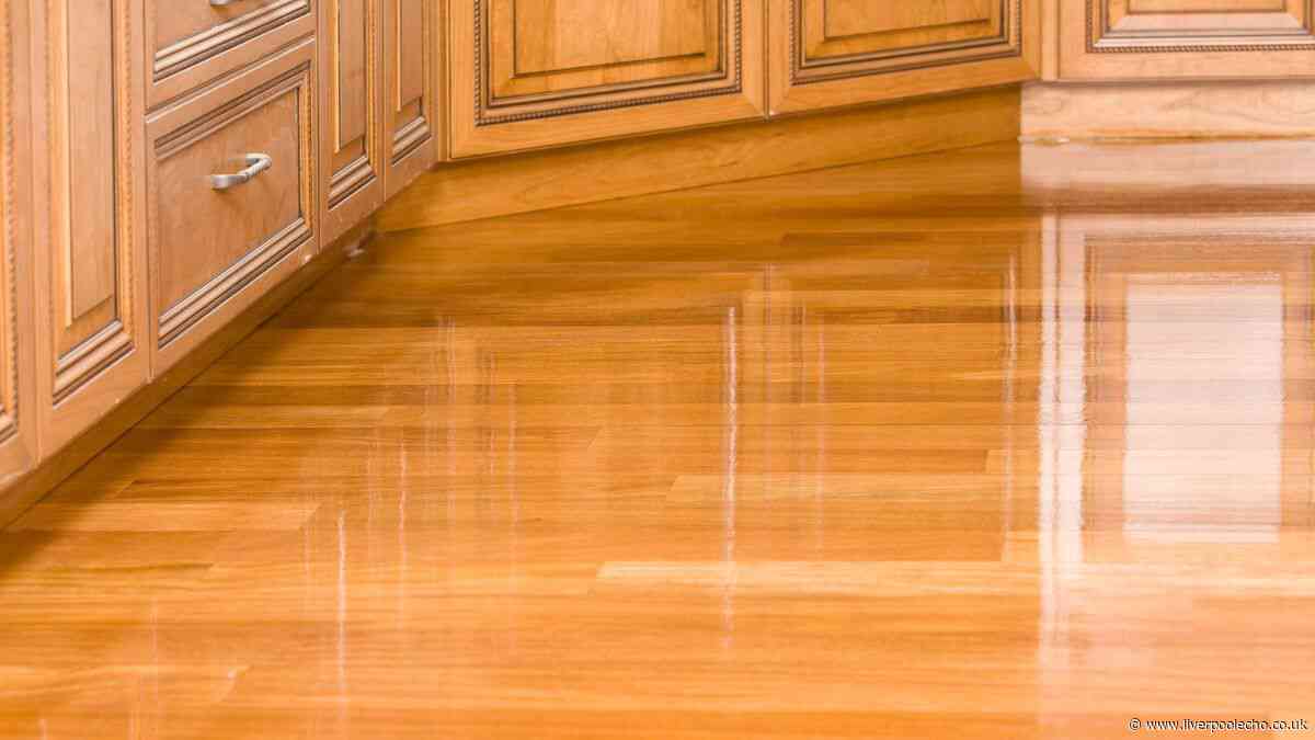 Floors will stay clean and shiny longer if mopped with 1 everyday item cleaner loves