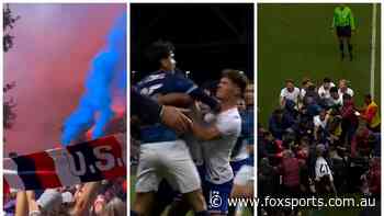 USA fans make noisy entrance for fiery rematch between Aussie rivals  — World Cup LIVE