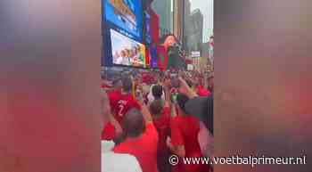 Heerlijke beelden: Marokkaanse fans 'veroveren' Times Square