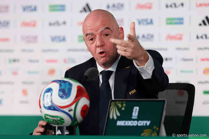 Infantino takes a swipe at Italy: maybe they'd qualify with 64 teams