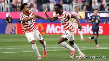World Cup 2026 LIVE:  Balogun doubles USMNT lead a...