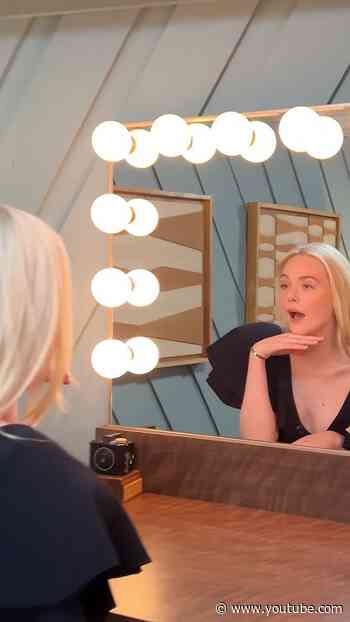 Funny, ain’t it? Flashbacks of #ElleFanning’s last appearance 🤩 #FallonTonight
