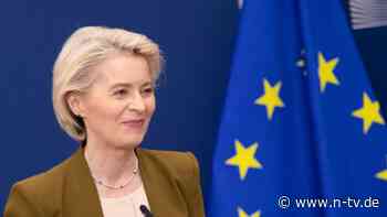 "Anerkennung harter Arbeit": EU-Beitrittsgespräche mit der Ukraine und Moldau starten