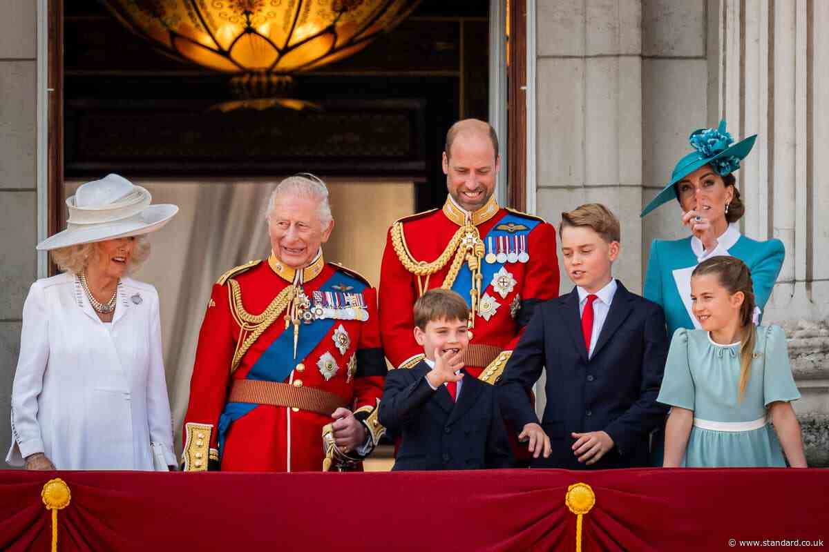 King’s official birthday to be celebrated with Trooping the Colour