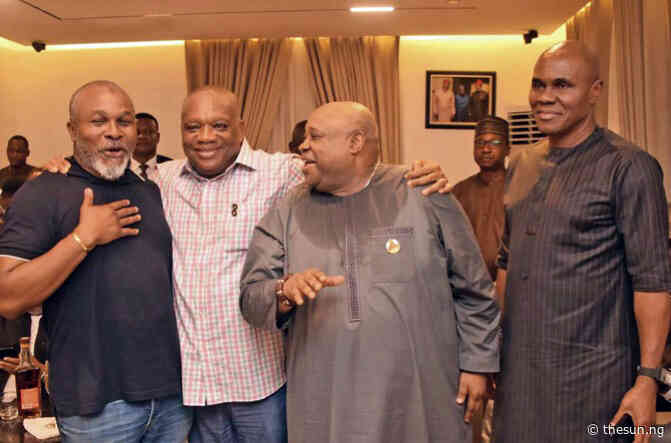 Hospitality mogul, Bayo Fatusin fetes Sen Kalu, Gov Adeleke