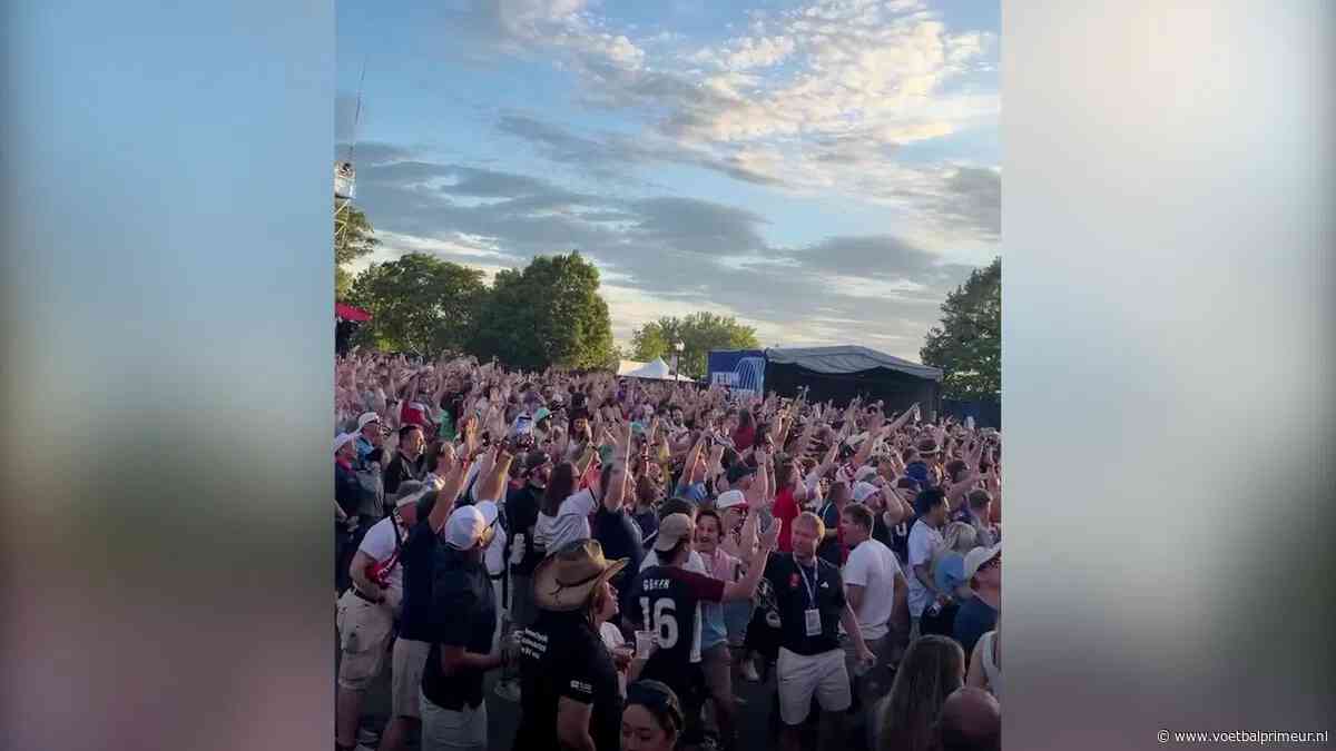 Mooie beelden: openingstreffer Amerika zorgt voor vreugde-explosie in Kansas City