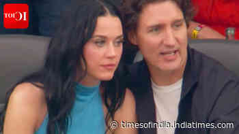 Katy Perry KISSES Justin Trudeau at World Cup ceremony- WATCH