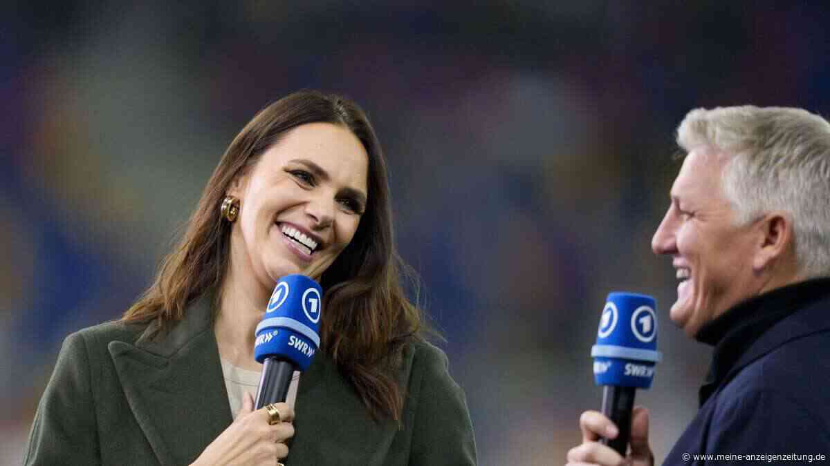 Esther Sedlaczek mit deutlicher Forderung an Bastian Schweinsteiger vor laufender Kamera