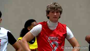 Full Circle Moment: Son of UNM legend Stoney Case takes the field at Lobo prospect camp