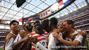 ‘Champagne football’: Americans lose their minds at ‘best half ever’ in dream World Cup start