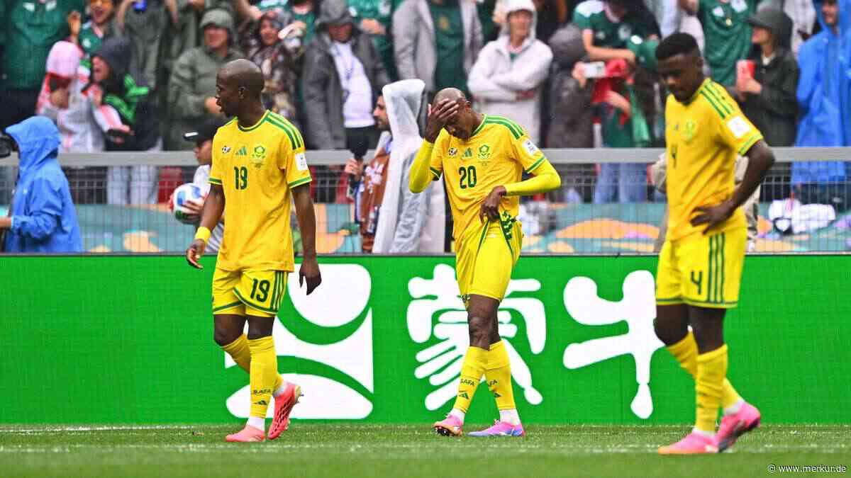 Blankes Entsetzen im Studio: WM-Clip vom Eröffnungsspiel geht viral