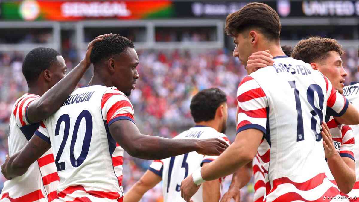 2026 World Cup updates: Balogun, Reyna score as US...