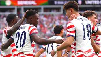 2026 World Cup updates: Balogun, Reyna score as US...