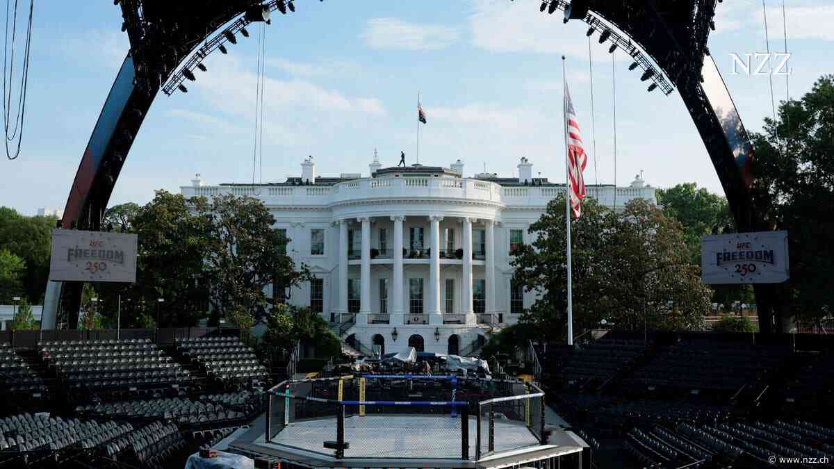 Ballsaal, Triumphbogen und «Trump Promenade» – der Präsident baut seine Hauptstadt um