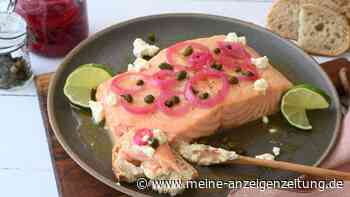 Gegrillter Lachs: Warum nicht mal gezupft auf Ciabatta-Brot?